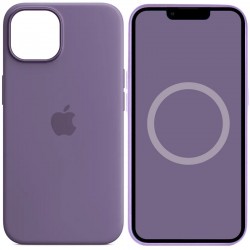 Чохол Silicone case (AAA) with Magsafe and Animation для Apple iPhone 14 (6.1")  Фіолетовий / Iris - 00000072055_10