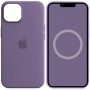 Чохол Silicone case (AAA) with Magsafe and Animation для Apple iPhone 14 (6.1