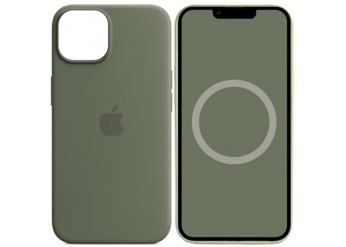 Чохол Silicone case (AAA) with Magsafe and Animation для Apple iPhone 14 Pro (6.1