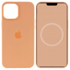 Чохол Silicone case (AAA) with Magsafe and Animation для Apple iPhone 15 Pro (6.1")  Помаранчевий / Orange Sorbet - 00000067533_4