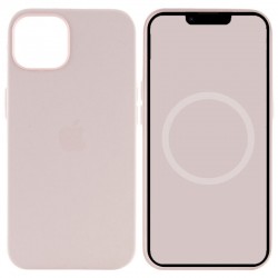 Чохол Silicone case (AAA) with Magsafe and Animation для Apple iPhone 15 Pro (6.1")  Рожевий / Light pink - 00000067533_5