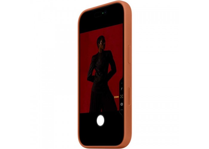 Чохол Silicone case (AAA) with Magsafe and Animation для Apple iPhone 17 (6.3