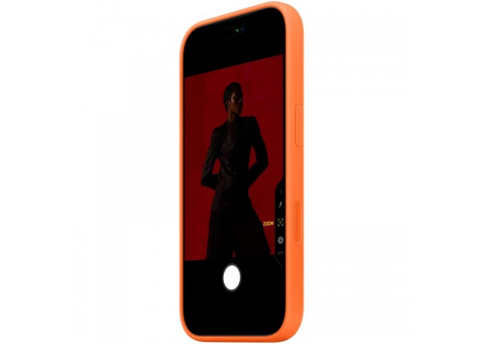 Чохол Silicone case (AAA) with Magsafe and Animation для Apple iPhone 17 (6.3