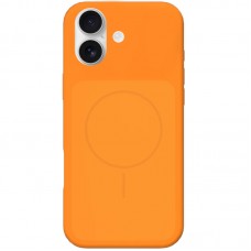 Чохол Silk Duo Color (AA) NO LOGO with Magnetic Fit для Apple iPhone 17 (6.3")  Orange - 00000087302_15