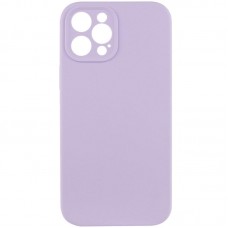 Чохол Silk Full Camera Protective (AA) NO LOGO для Apple iPhone 12 Pro (6.1")  Бузковий / Lilac - 00000070225_28