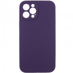 Чохол Silk Full Camera Protective (AA) NO LOGO для Apple iPhone 12 Pro Max (6.7")  Фіолетовий / Elderberry - 00000070226_31