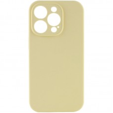 Чохол Silicone Case Full Camera Protective (AA) NO LOGO для Apple iPhone 13 Pro Max (6.7")  Жовтий / Mellow Yellow - 00000070229_6