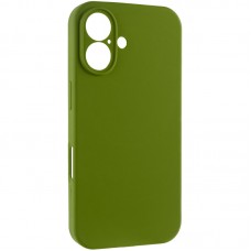 Чохол Silk Full Camera Protective (AA) NO LOGO для Apple iPhone 16 (6.1")  Зелений / Dark Olive - 00000074950_9