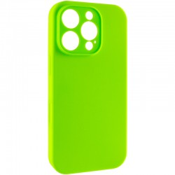 Чохол Silk Full Camera Protective (AA) NO LOGO для Apple iPhone 16 Pro (6.3")  Кислотно-зелений / Acid Green - 00000074952_34