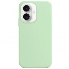 Чохол Silicone Case Full Protective (AA) NO LOGO для Apple iPhone 16 (6.1")  Зелений / Pistachio - 00000072979_17
