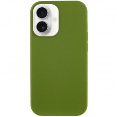 Чохол Silicone Case Full Protective (AA) NO LOGO для Apple iPhone 16 (6.1")  Зелений / Dark Olive - 00000072979_14