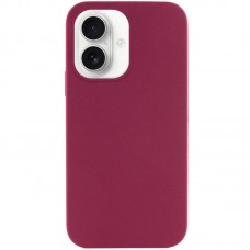 Чохол Silk Full Protective (AA) NO LOGO для Apple iPhone 16 (6.1")  Бордовий / Maroon - 00000072979_6