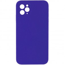 Чохол Silicone Case Square Full Camera Protective (AA) NOLOGO для Apple iPhone 11 Pro (5.8")  Фіолетовий / Ultra Violet - 00000072155_26