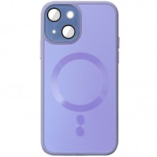 Чохол TPU+Glass Sapphire Midnight with MagSafe для Apple iPhone 15 Plus (6.7")  Бузковий / Dasheen - 00000066640_7