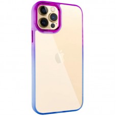 Чохол TPU+PC Fresh sip series для Apple iPhone 12 Pro Max (6.7")  Синій / Фіолетовий - 00000055232_7