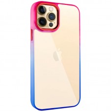 Чохол TPU+PC Fresh sip series для Apple iPhone 12 Pro Max (6.7")  Синій / Рожевий - 00000055232_6