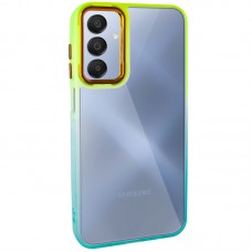 Чохол TPU+PC Fresh sip series для Samsung Galaxy A24 4G  Бірюзовий / Лимонний - 00000072179_1