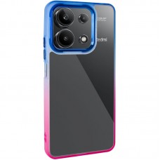 Чохол TPU+PC Fresh sip series для Xiaomi Redmi Note 13 4G  Рожевий / Синій - 00000072169_4