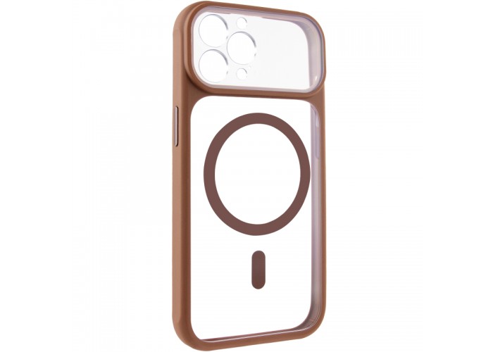 Чохол TPU+PC GETMAN Moon Clear with MagSafe для Apple iPhone 12 Pro (6.1