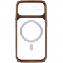 Чохол TPU+PC GETMAN Moon Clear with MagSafe для Apple iPhone 12 Pro (6.1
