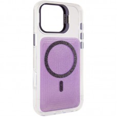 Чохол TPU+PC Jewel Sparkle with MagSafe для Apple iPhone 17 (6.3")  Lavender Glitter - 00000084797_3