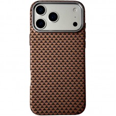 Чохол TPU+PC KVZV Triangular Pattern with Magnetic Fit для Apple iPhone 17 Pro Max / 18 Pro Max 6.9  Khaki - 00000088020_3
