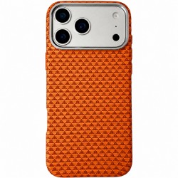 Чохол TPU+PC KVZV Triangular Pattern with Magnetic Fit для Apple iPhone 17 Pro Max / 18 Pro Max 6.9  Orange - 00000088020_4