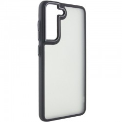 Чохол TPU+PC Lyon Frosted для Samsung Galaxy S21 FE  Black - 00000065052_1