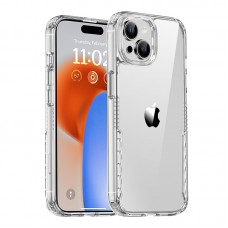 Чохол TPU+PC Multi-Color для Apple iPhone 15 (6.1")  Clear - 00000066181_1
