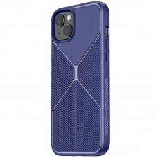 Чохол TPU BlackWood для Apple iPhone 14 (6.1")  Синій - 00000064273_2