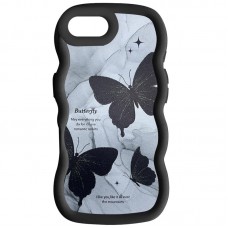 Чохол TPU Cloudy Pictures для Apple iPhone 16e (6.1")  Butterflies - 00000078276_2