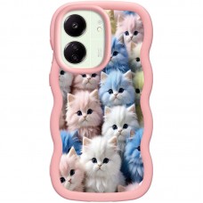 Чохол TPU Cloudy Pictures для Xiaomi Redmi 13C / Poco C65  Kittens - 00000078294_3