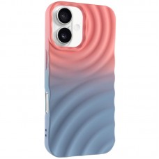 Чохол TPU ColorWave для Apple iPhone 16 (6.1")  Peach / Sky - 00000079818_5