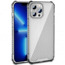 Чохол TPU Ease Carbon color series для Apple iPhone 12 Pro Max (6.7")  Чорний / Прозорий - 00000055697_4