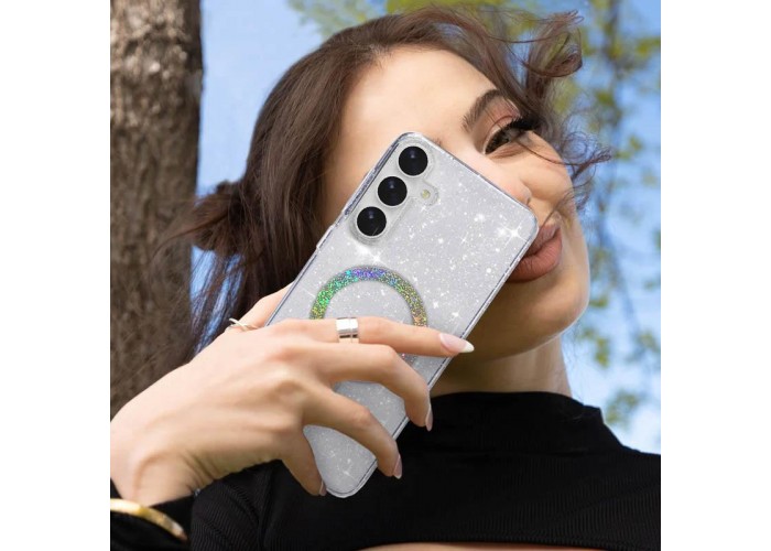 Чохол TPU Eclipse Sparkle (MagFit) для Samsung Galaxy S26
