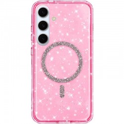Чохол TPU Eclipse Sparkle (MagFit) для Samsung Galaxy S26  Pink - 00000083897_3