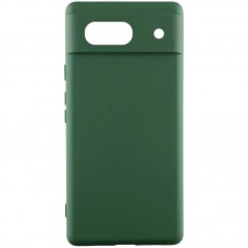 Чохол TPU GETMAN Liquid Silk Full Camera для Google Pixel 6  Зелений / Dark green - 00000077912_3