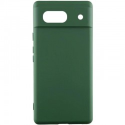 Чохол TPU GETMAN Liquid Silk Full Camera для Google Pixel 6  Зелений / Dark green - 00000077912_3