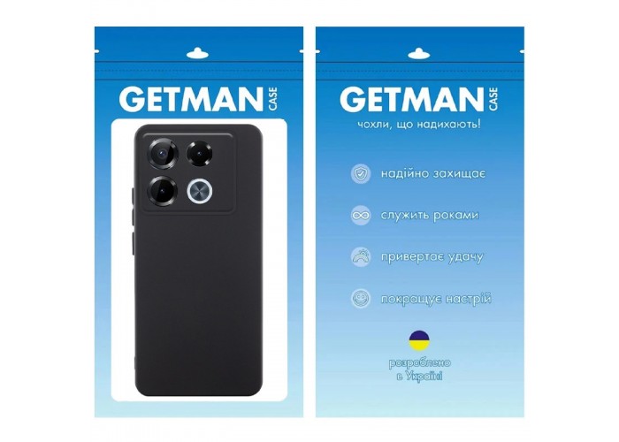Чохол TPU GETMAN Liquid Silk Full Camera для Infinix Note 40 Pro 4G
