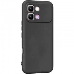 Чохол TPU GETMAN Liquid Silk Full Camera для Infinix Note Edge  Чорний / Black - 00000088976_8