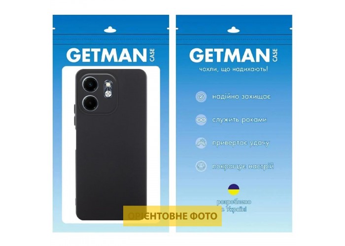 Чохол TPU GETMAN Liquid Silk Full Camera для Motorola Moto G86 5G