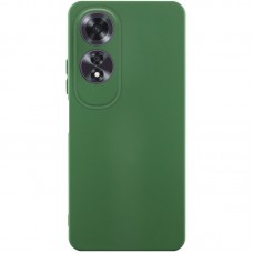 Чохол TPU GETMAN Liquid Silk Full Camera для Oppo A60 4G  Зелений / Dark green - 00000077920_3