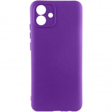 Чохол TPU GETMAN Liquid Silk Full Camera для Samsung Galaxy A04e  Фіолетовий / Purple - 00000075772_14