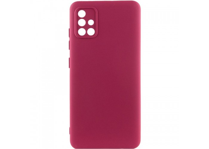 Чохол TPU GETMAN Liquid Silk Full Camera для Samsung Galaxy A51
