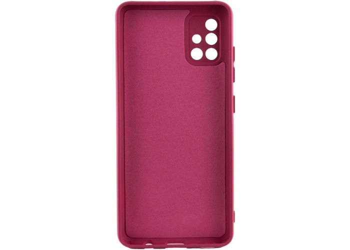 Чохол TPU GETMAN Liquid Silk Full Camera для Samsung Galaxy A51