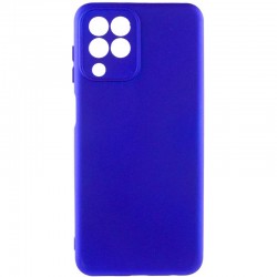 Чохол TPU GETMAN Liquid Silk Full Camera для Samsung Galaxy M33 5G  Синій / Iris - 00000081481_11