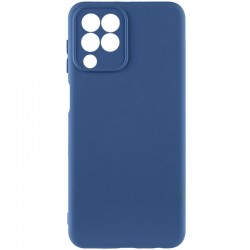 Чохол TPU GETMAN Liquid Silk Full Camera для Samsung Galaxy M33 5G  Синій / Navy Blue - 00000081481_13