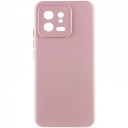 Чохол TPU GETMAN Liquid Silk Full Camera для Xiaomi 13  Рожевий / Pink Sand - 00000081488_8