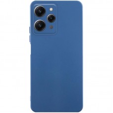 Чохол TPU GETMAN Liquid Silk Full Camera для Xiaomi Redmi 12  Синій / Navy Blue - 00000077924_12