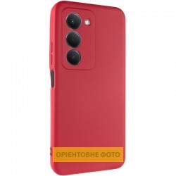 Чохол TPU GETMAN Liquid Silk Full Camera для Xiaomi Redmi 15 (Global)  Червоний / Dark Red - 00000082477_6